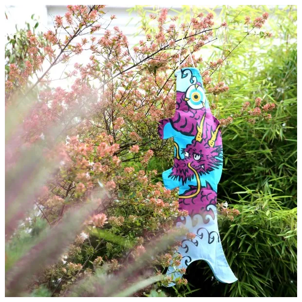 Koinobori Purple Dragon Pop