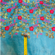 Tissu indien Bollywood brodé de sequins Jorhat - Bibop et Lula