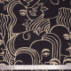 Tissu viscose Dancing Faces - Bibop et Lula
