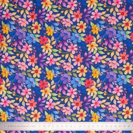 Tissu viscose Nymphéa