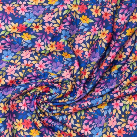 Tissu viscose Nymphéa