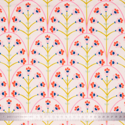 Tissu coton lin Pachuca - Bibop et Lula