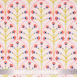 Tissu coton lin Pachuca - Bibop et Lula