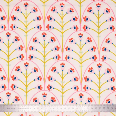 Tissu coton lin Pachuca