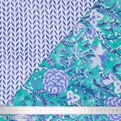 Tissu indien coton matelassé Mandore - Bibop et Lula