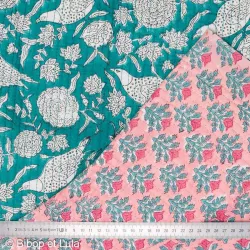Tissu indien coton matelassé Mandawa - Bibop et Lula