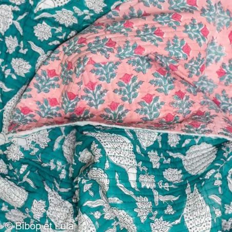 Tissu indien coton matelassé Mandawa
