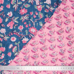 Tissu indien coton matelassé Haora - Bibop et Lula