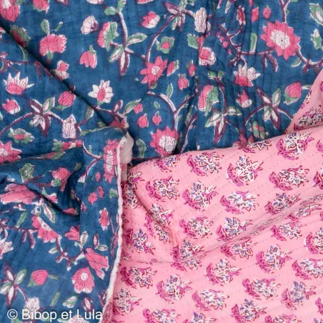 Tissu indien coton matelassé Haora