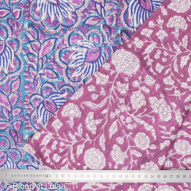 Tissu indien coton matelassé Gwalior