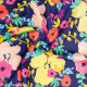 Tissu coton lin Madinia - Bibop et Lula