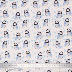 Tissu coton Manutea - Bibop et Lula