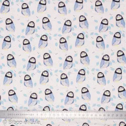 Tissu coton Manutea - Bibop et Lula