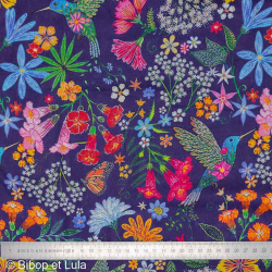 Tissu coton Temanu - Bibop et Lula