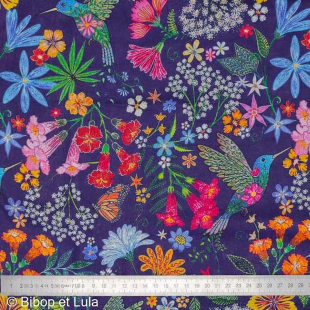 Tissu coton Temanu