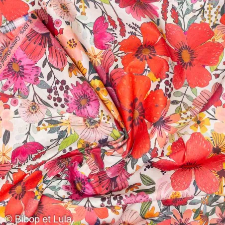 Tissu coton Hanae