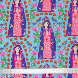 Tissu coton lin Vaea - Bibop et Lula