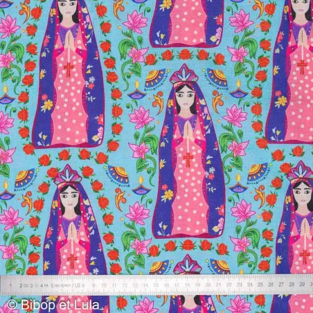 Tissu coton lin Vaea