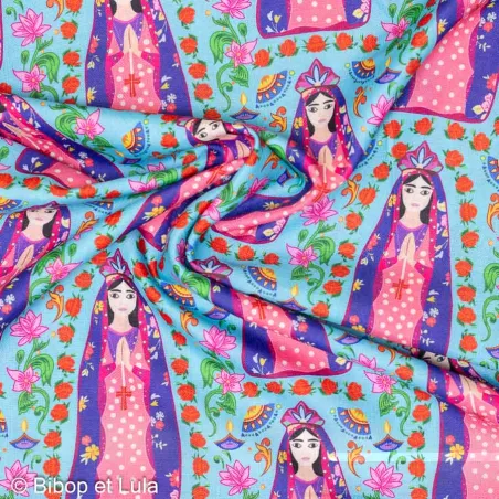 Tissu coton lin Vaea