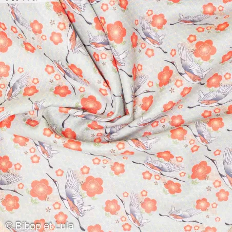 Tissu coton lin Teata