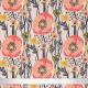 Tissu coton lin Ameria - Bibop et Lula