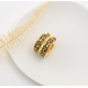 CALIE boucles d'oreillespetite créole "LEOPARD" - Bibop et Lula