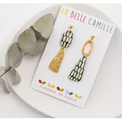 GAIA boucles d'oreilles "Wax" - Bibop et Lula