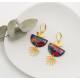 ANGELE boucles d'oreilles "FOLK hiver" - Bibop et Lula