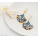 ASSIA boucles d'oreilles "FOLK AUTOMNE" - Bibop et Lula
