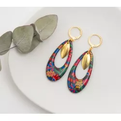 ALICE boucles d'oreilles "FOLK HIVER" - Bibop et Lula