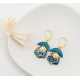CAPUCINE boucles d'oreilles "FOLK AUTOMNE" - Bibop et Lula