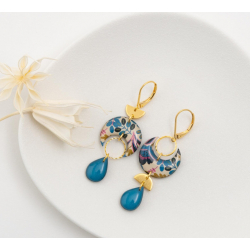 ASTREE boucles d'oreilles "FOLK AUTOMNE" - Bibop et Lula