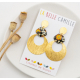 COSMAboucles d'oreilles "VINTAGE ORANGE" - Bibop et Lula