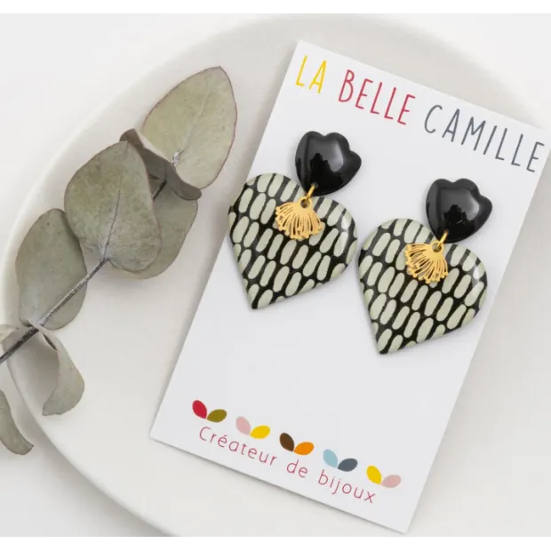 EX VOTO boucles d'oreilles "WAX"