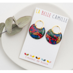 CAROLE boucles d'oreilles "FOLK HIVER" - Bibop et Lula