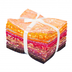 Lot de vingt fat quarters Tutti Frutti - Bibop et Lula