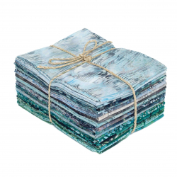 Lot de vingt fat quarters Mer d'Iroise - Bibop et Lula
