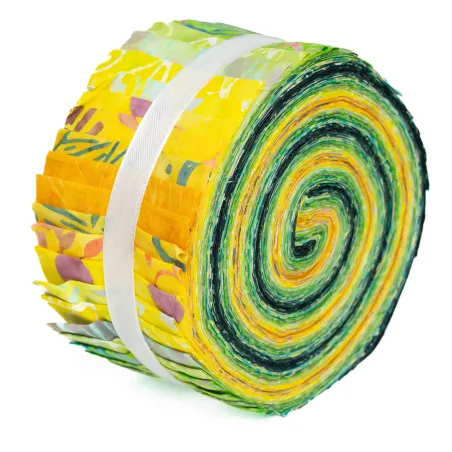 Jelly roll tissu Lime Twist