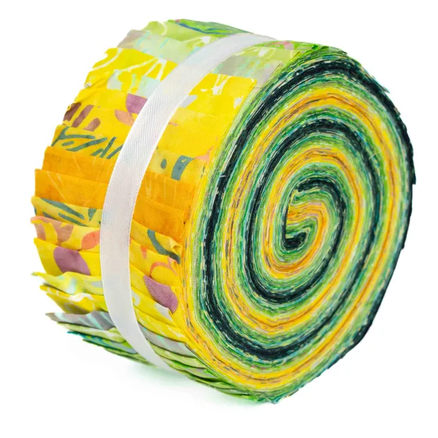 Jelly roll tissu Lime Twist