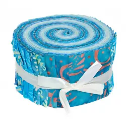 Jelly roll tissu Caraïbes - Bibop et Lula