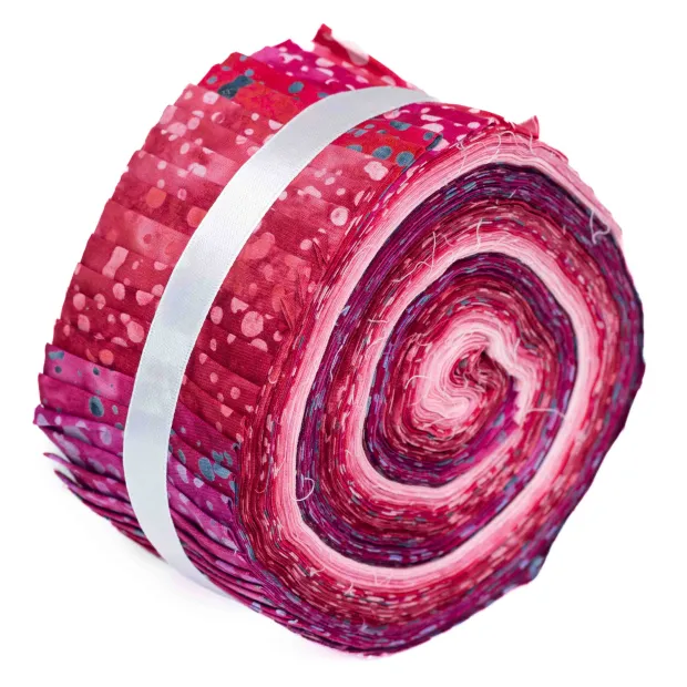 Jelly roll tissu Framboise