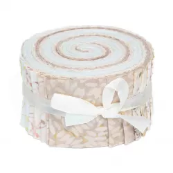 Jelly roll tissu Ivoire - Bibop et Lula