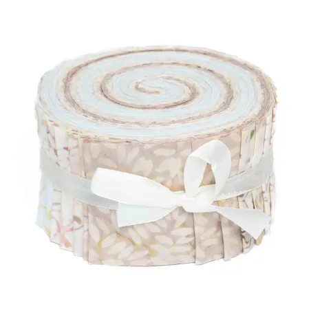 Jelly roll tissu ivoire