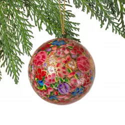 Boule de Noël ubud - Bibop et Lula