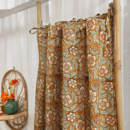 Rideau voile de coton Naina