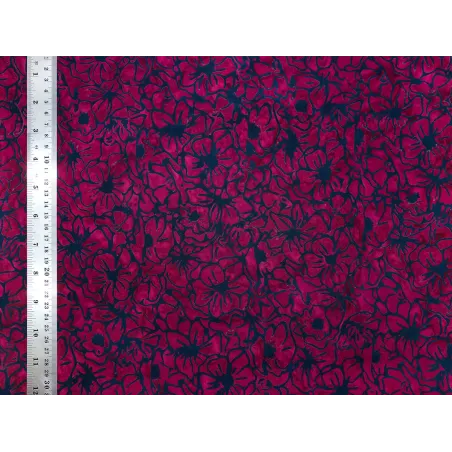 Coupon tissu Magenta