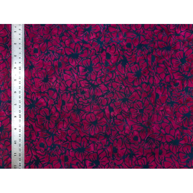 Coupon tissu Magenta