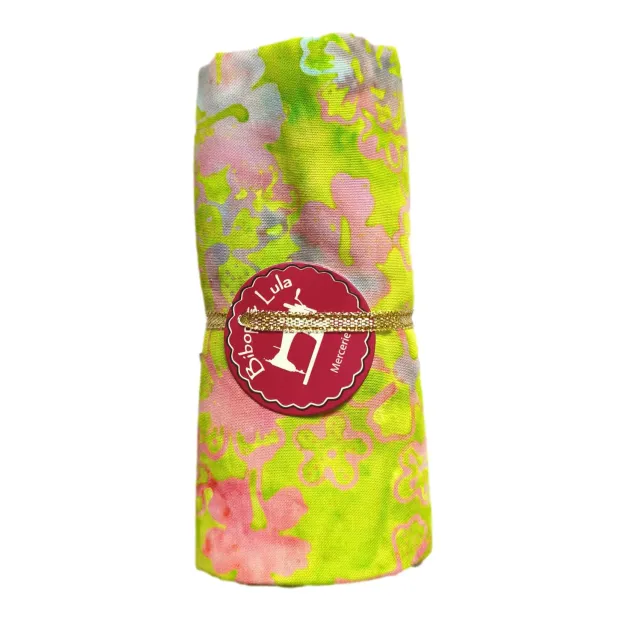 Coupon tissu Coloria citron vert