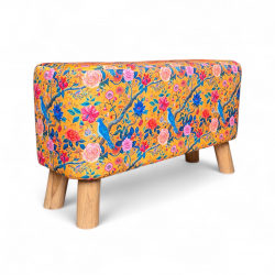 Banc tissu imprimé Surya - Bibop et Lula