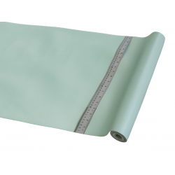 Tissu Simili cuir vert d'eau - Bibop et Lula